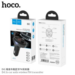 Hoco E41 Transmisor FM/BT (2USB)