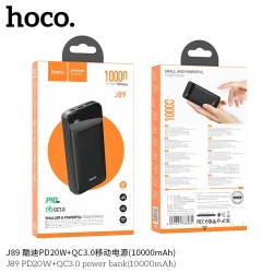 Hoco J89 Power Bank Carga Rapida (10000mAh)